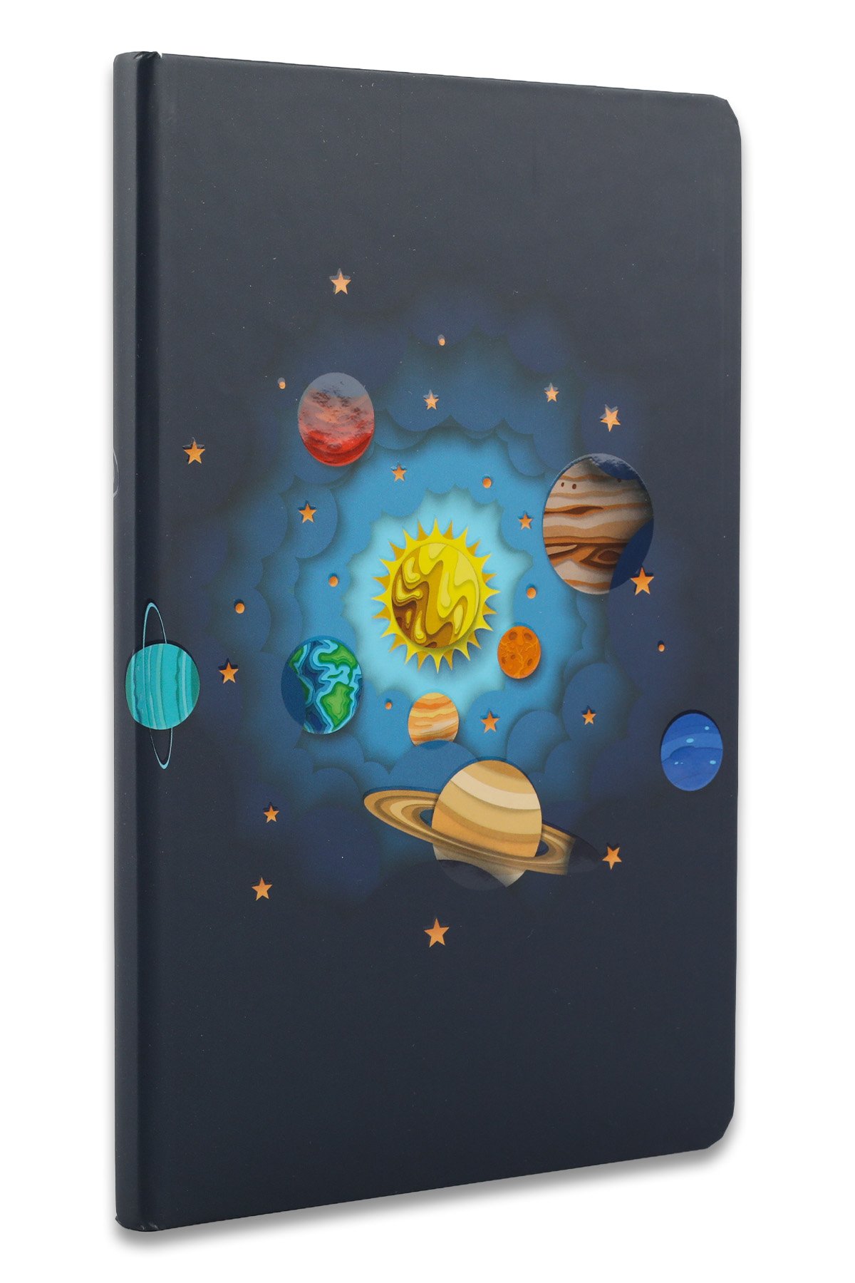 Sert Kapak Defter Uzay 