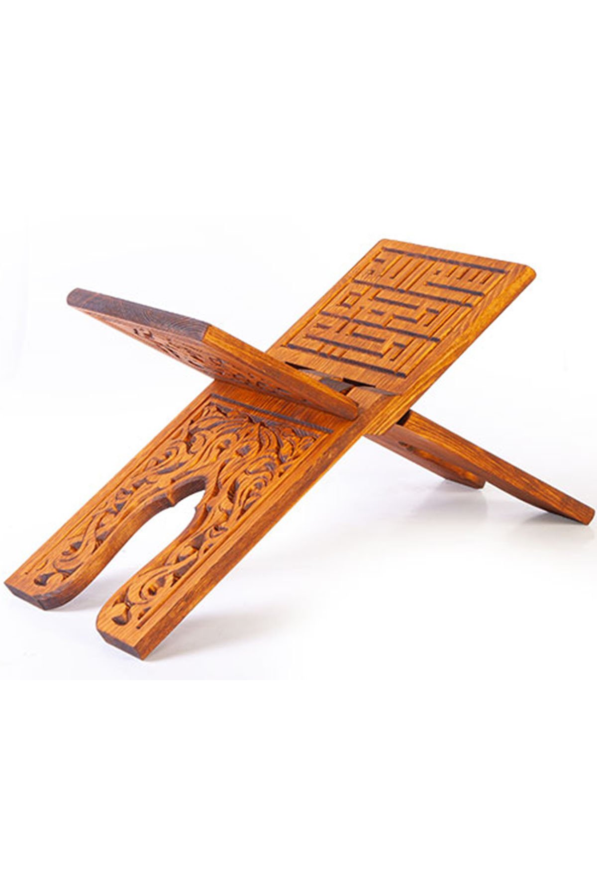 Ahşap Rahle Selçuklu Oymalı Küçük 45 Cm Ts002 