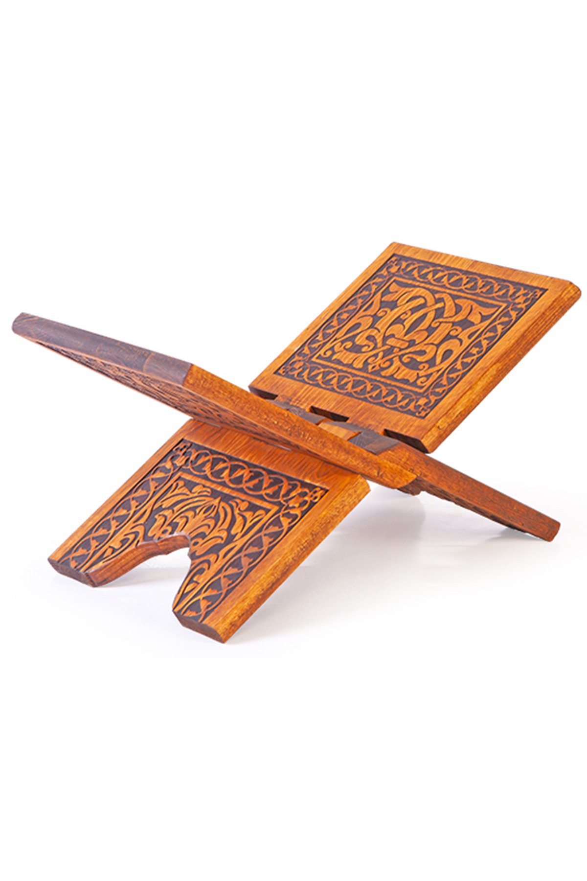 Ahşap Rahle Selçuklu Yakmalı Mini 35 Cm Ts006 