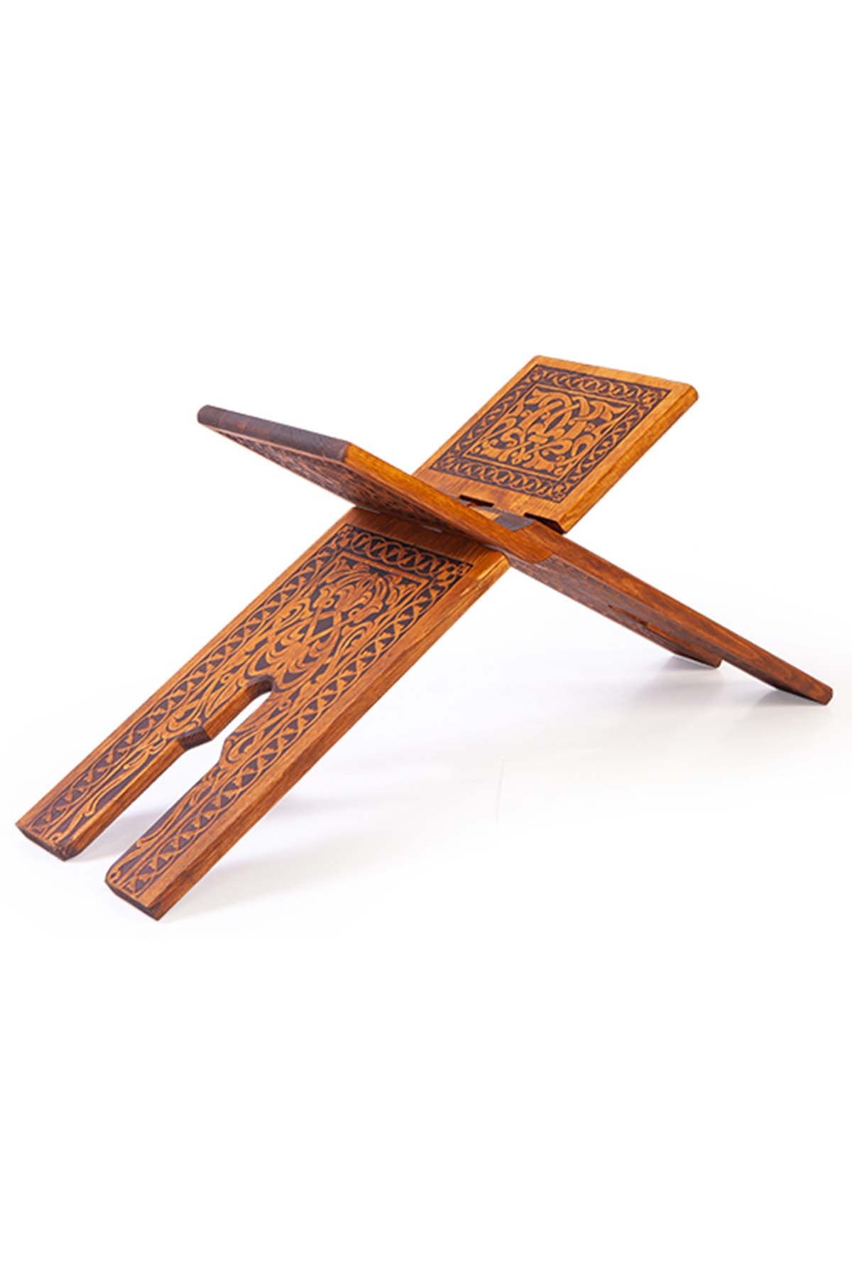 Ahşap Rahle Selçuklu Yakmalı Orta 55 Cm Ts008 