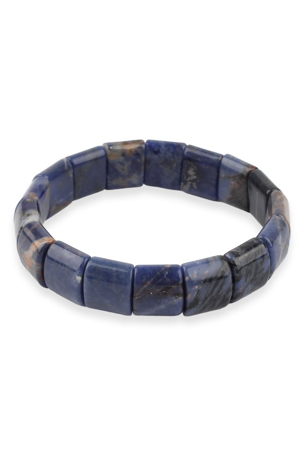 Doğal Taş Lapis Lazuli Rolex  Bileklik 