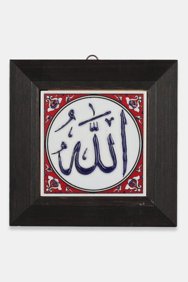 Kütahya Çini 10*10 Dç011 Kırmızı Zemin 