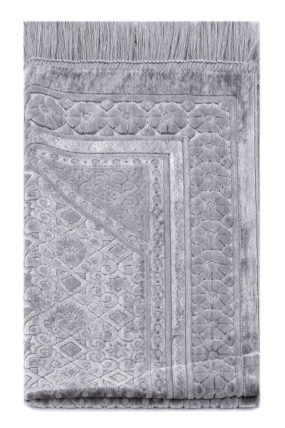 Kadife Seccade İnci Velvet Pearl Gri 