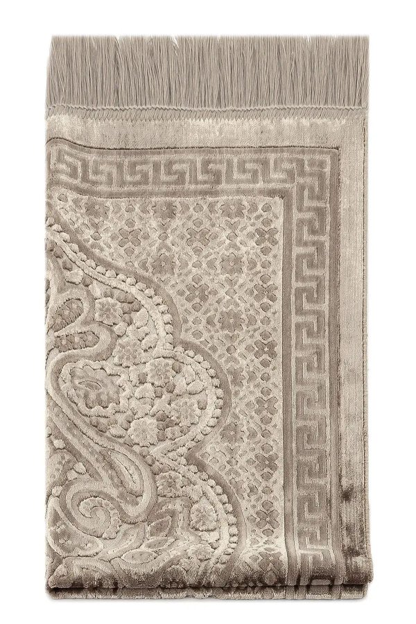 Kadife Seccade İnci Velvet Pearl Kahverengi 