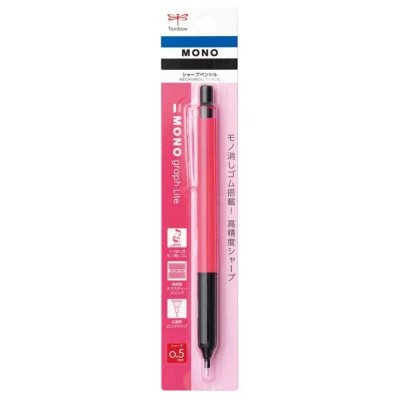 Tombow Mono Graph Lite Versatil 0.5mm Neon Pembe