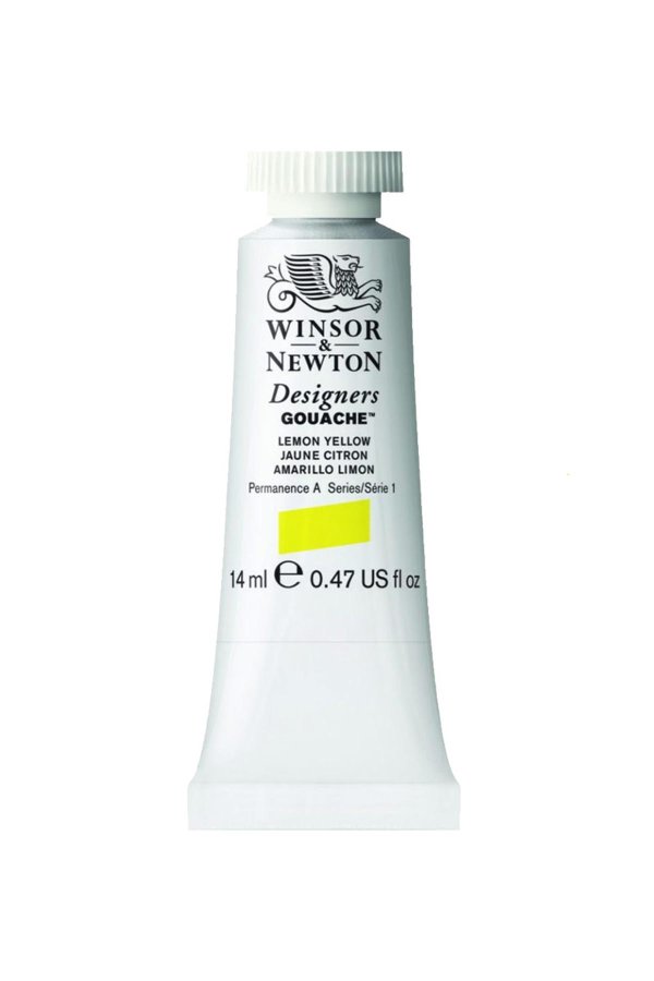 Winsor Newton Designers Guaj Boya 14 Ml 345 Lemon Yellow Seri 1 