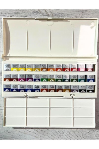 Afra Sulu Boya Seti 36 Renk Tam Boy Tablet