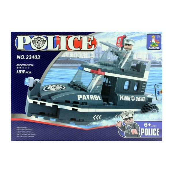 Mega Polis Tekne Blokları 141 Parça 