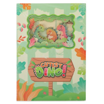 Rölyef Defter 3D 14x21 60yp Dino WB95829
