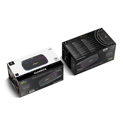 Lenyes S891 Rgb Işıklı Taşınabilir Su Geçirmez Otg-tws Bluetooth Hoparlör V5.3 80w 