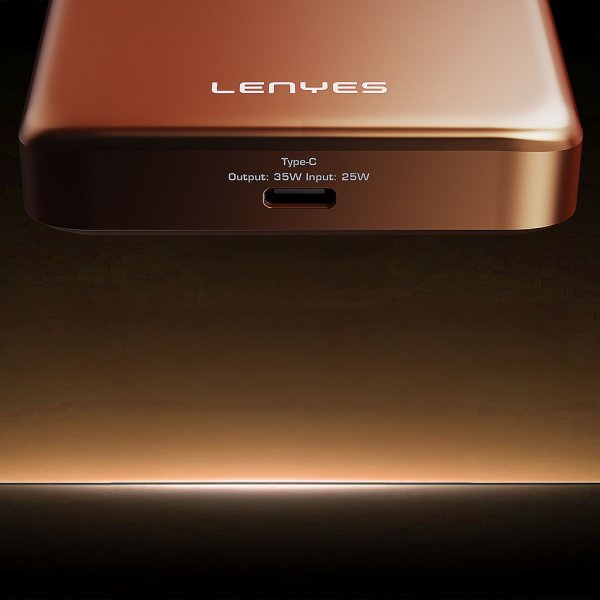 Lenyes Pw1018d 35w Dijital Led Göstergeli Qi2 Teknolojili Wireless Powerbank 25w 10000mah 