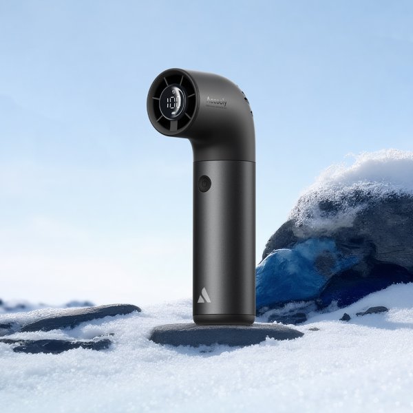 Aecooly Ph01 Aero Pro Serisi Dijital Led Göstergeli Portatif Soğutucu El Fanı 