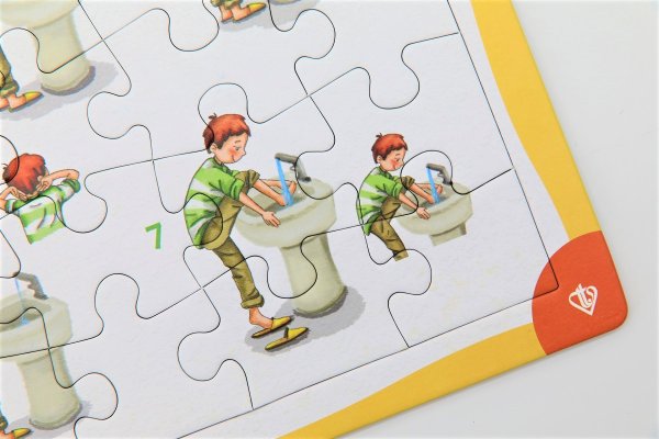 4-6 Yaş Abdest Öğreniyorum 30 Parça Puzzle 