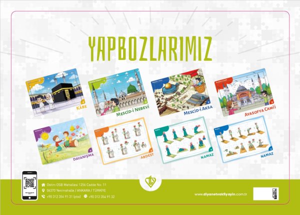 4-6 Yaş Elif Ba 30 Parça Puzzle 