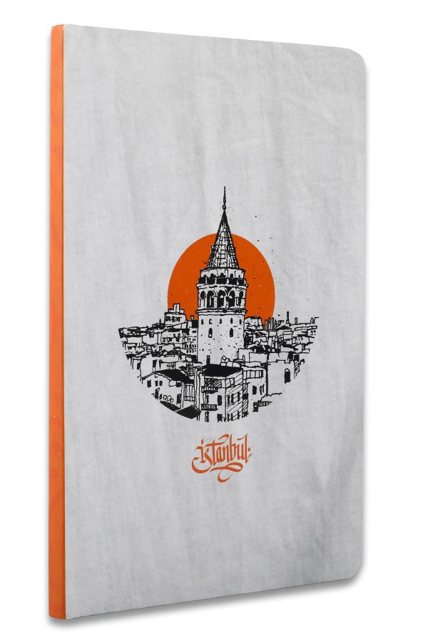 Sert Kapak Defter İstanbul 1 