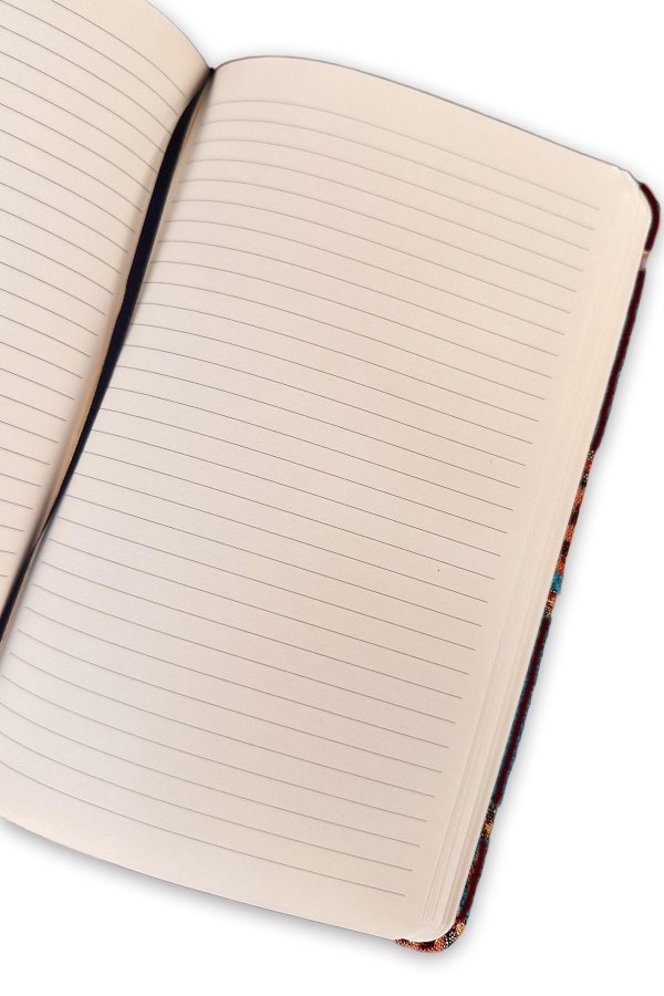 Kilim Desenli Defter 1 Kırmızı 