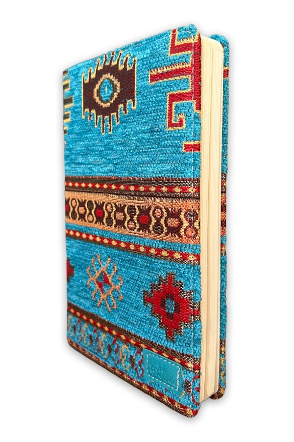Kilim Desenli Defter 2 Turkuvaz 