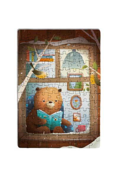 Puzzle 250 Parça Sevimli Ayı