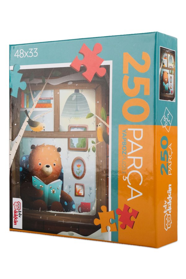 Puzzle 250 Parça Sevimli Ayı 
