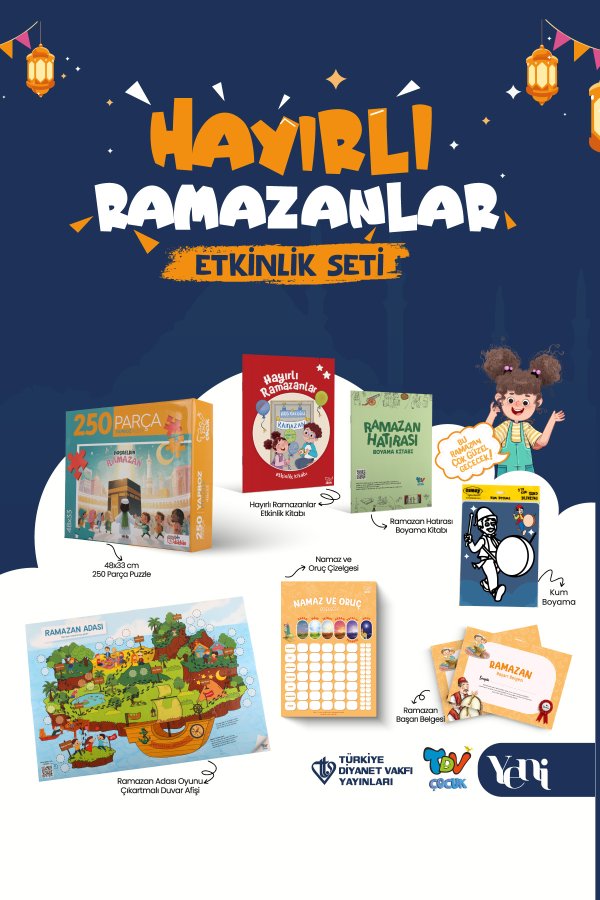 Hayırlı Ramazanlar Etkinlik Seti 