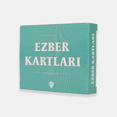 Ezber Kartları Yeşil 70*90 Mm