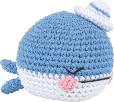 H.Crafts Adorable Amigurumi Kit- Wesley The Whale