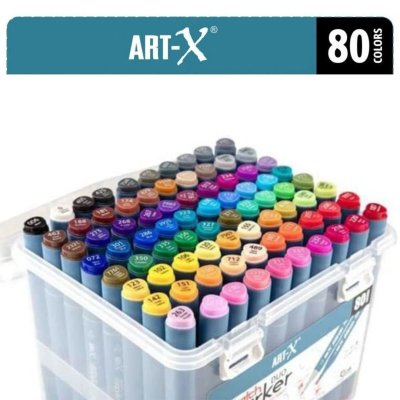 Rich Art-X Sketch Marker Duo 80li Set