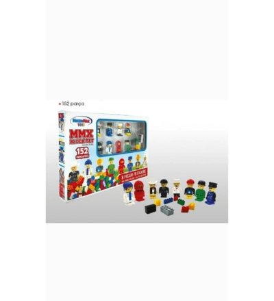 Mmx 8 Figürlü 144 Parça Blok Set