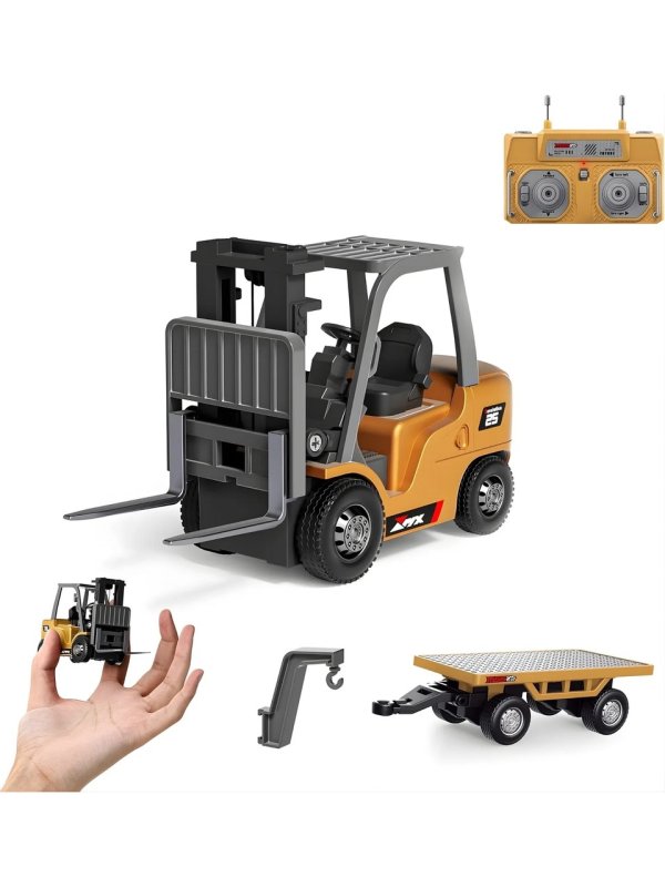 Seher 8 Yönlü Uzaktan Kum. 2.4ghz Metal Forklift 