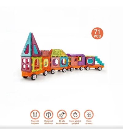 Başel Magnetic Dıy 71 Parça 