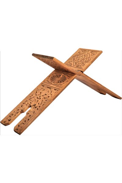 Ahşap Rahle Selçuklu Oymalı Battal 75 Cm Ts005