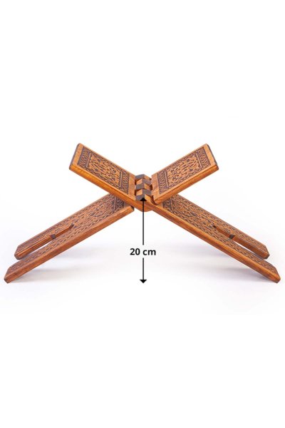 Ahşap Rahle Selçuklu Yakmalı Orta 55 Cm Ts008 