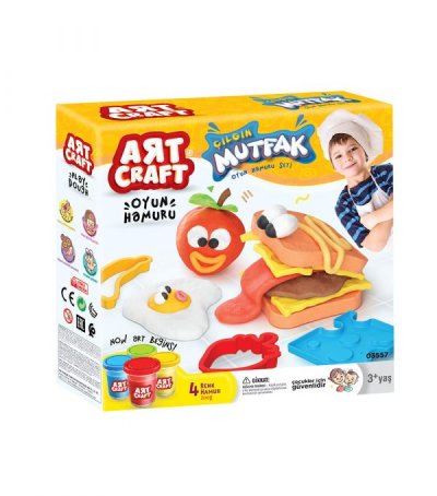 Art Craft Oyun Hamuru Seti Çılgın Mutfak 03557