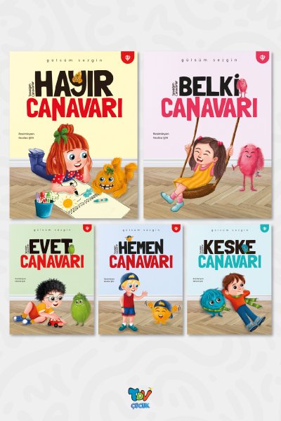 Canavarlar Serisi 5 Kitap Takım