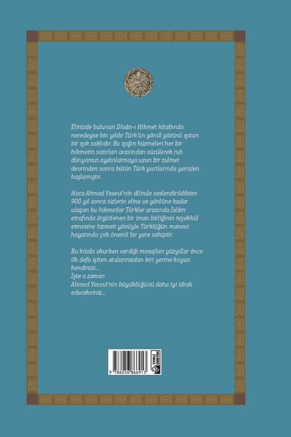 Hoca Ahmed Yesevi Divanı Hikmet 