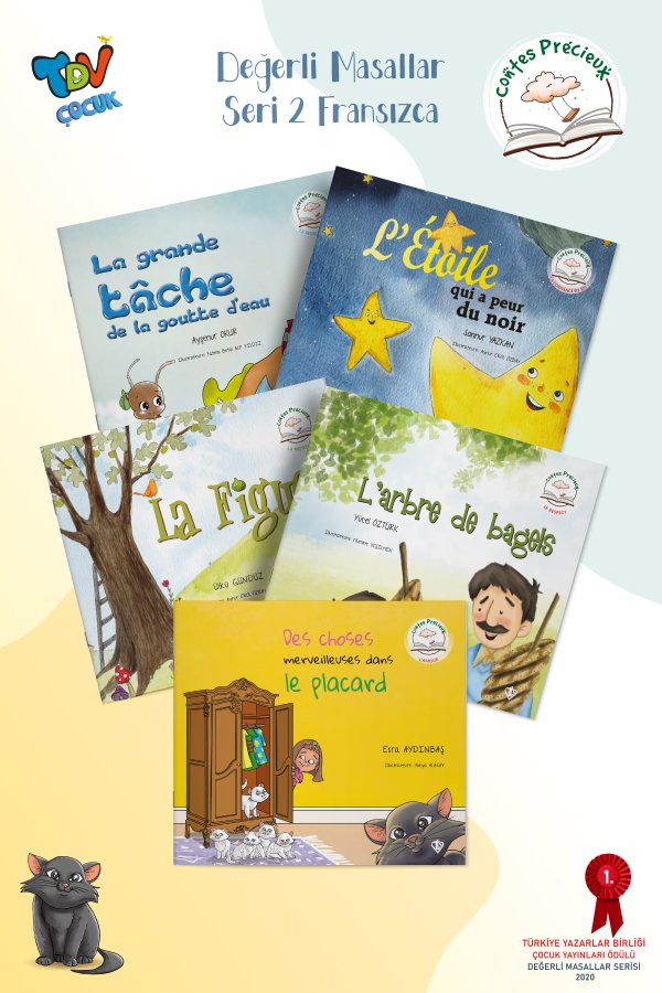 Contes Precievt Serie 2 5 Livres (değerli Masallar Seri 2 5 Kitap) Fransızca 