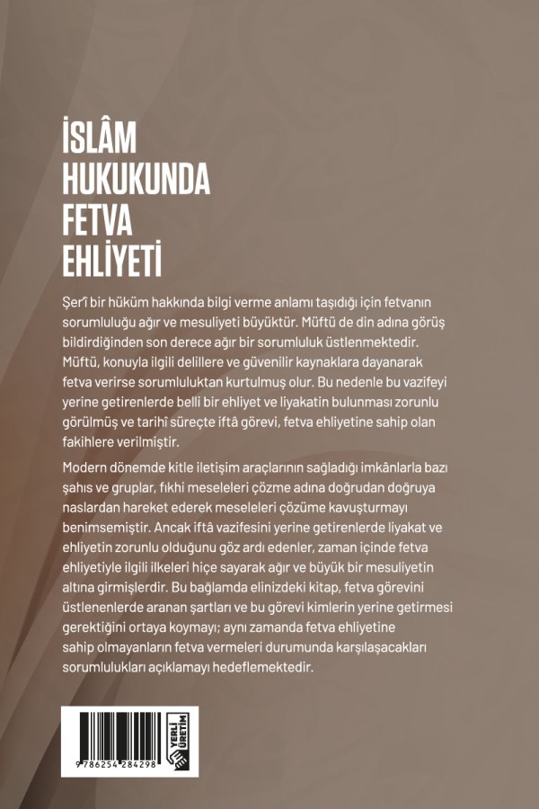İslam Hukukunda Fetva Ehliyeti 