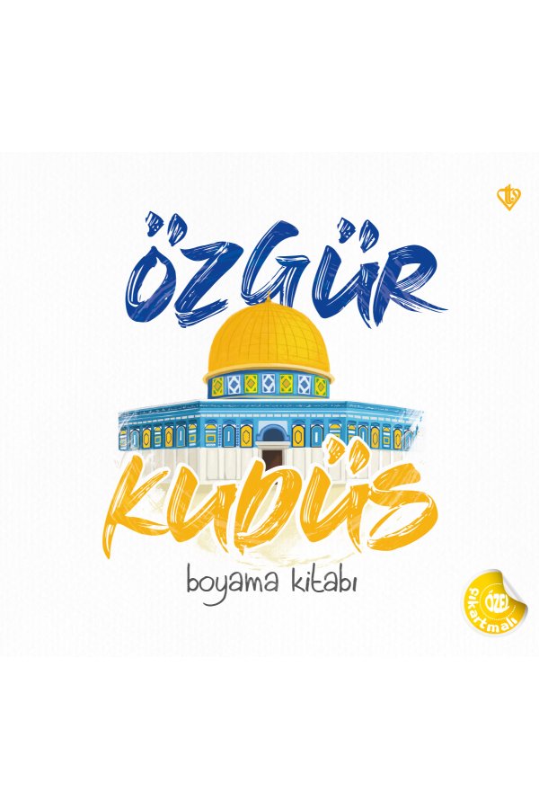 Özgür Kudüs Boyama Kitabı ( Özel Çıkartmalı ) 