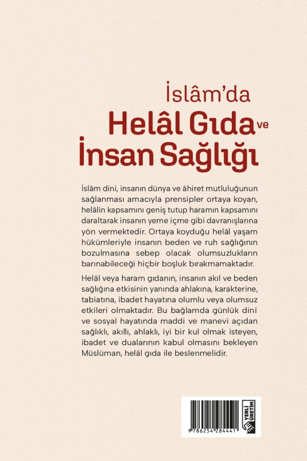 İslamda Helal Gıda Ve İnsan Sağlığı 