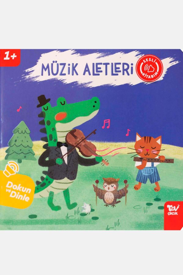 Dokun Ve Dinle Sesli Kitabım Müzik Aletleri 