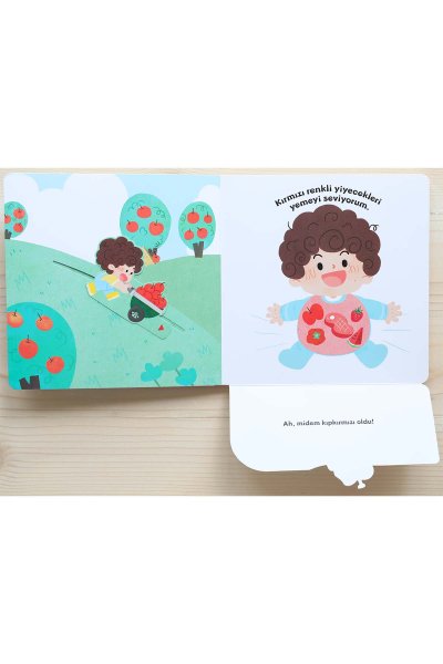 Hareketli Kitap 3d Küçük Kaşif Sebzeler Ve Meyveler 