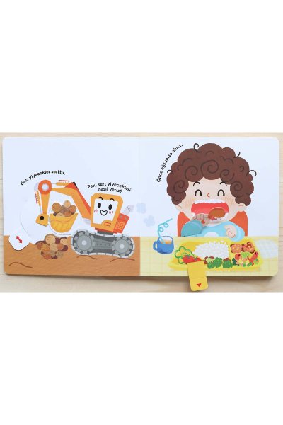 Hareketli Kitap 3d Küçük Kaşif Sağlıklı Beslenme 
