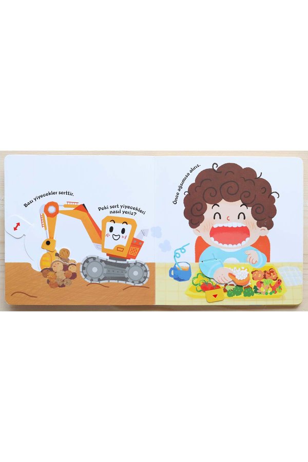 Hareketli Kitap 3d Küçük Kaşif Sağlıklı Beslenme 