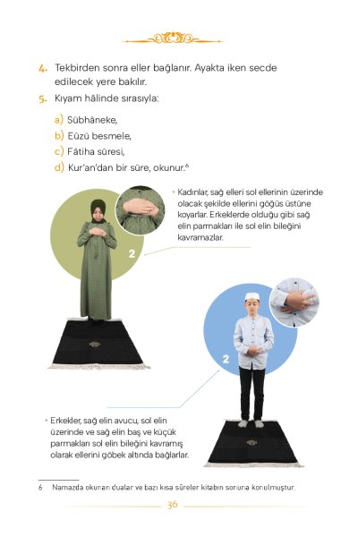 Resimlerle Abdest Ve Namaz Hafız Boy 