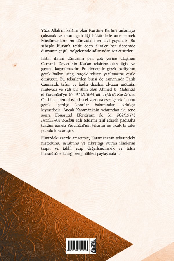 Osmanlı Tefsirinde Kuran İlimleri 