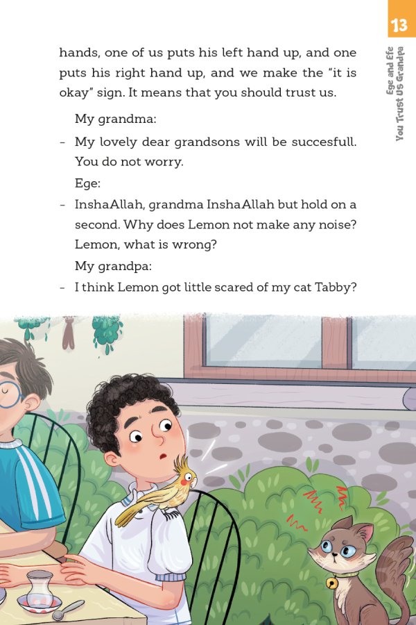 Ege And Efe You Trust Us Grandpa Değerli Hikayaler 5 Ege İle Efe Sen Bize Güven Dede 