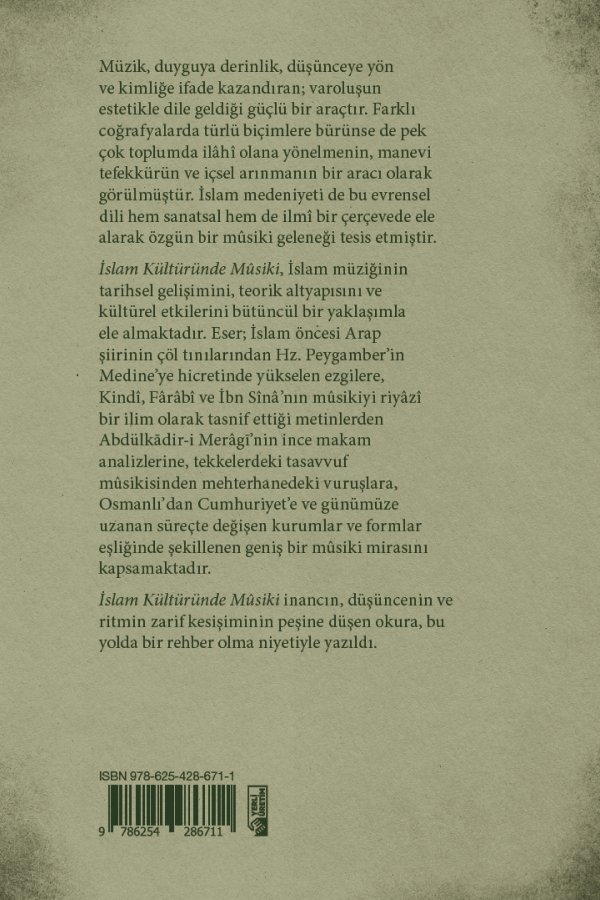 İslam Kültüründe Musiki 