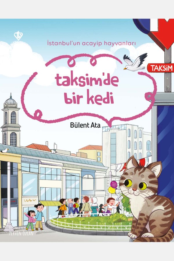 İstanbulun Acayip Hayvanları Taksimde Bir Kedi 