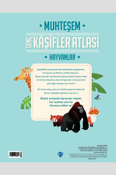 Muhteşem Genç Kaşifler Atlası Hayvanlar