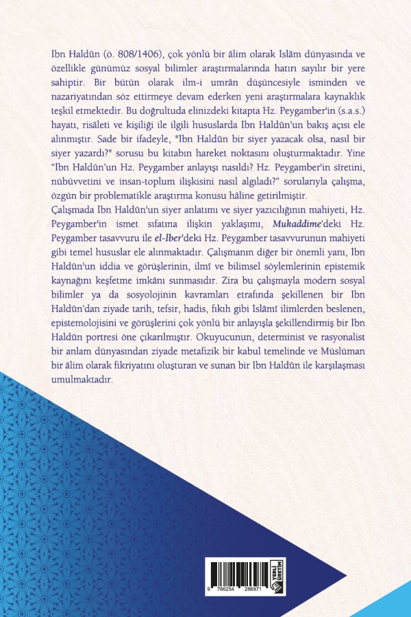 İbn Haldunda Peygamber Tasavvuru 